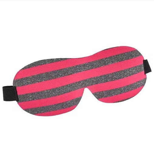 Striped Eye Mask Accept Custom Logo