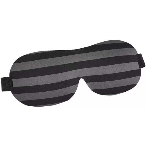 Striped Eye Mask Accept Custom Logo