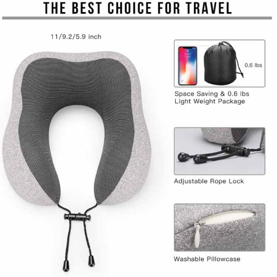 3 in 1 U shaped Neck pillow