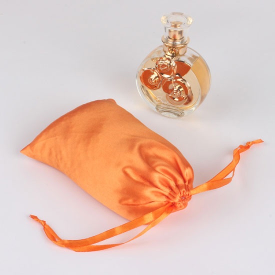 Silk Pouch Bag Custom Logo