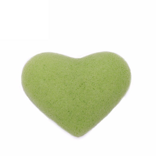 Heart Shape Konjac Face Sponge
