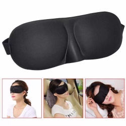 Memory Foam 3D Eye Mask With Nose Part
