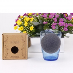 Half Ball Shape Cleaning Konjac Beauty Sponge